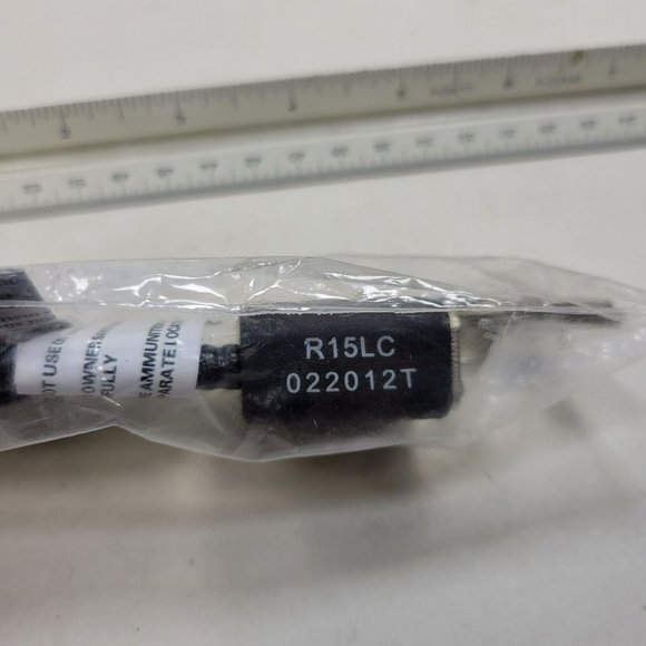 Regal Gun Lock 15" Cable R15LC3 with 2 Keys Black NEW - Picture 5 of 5